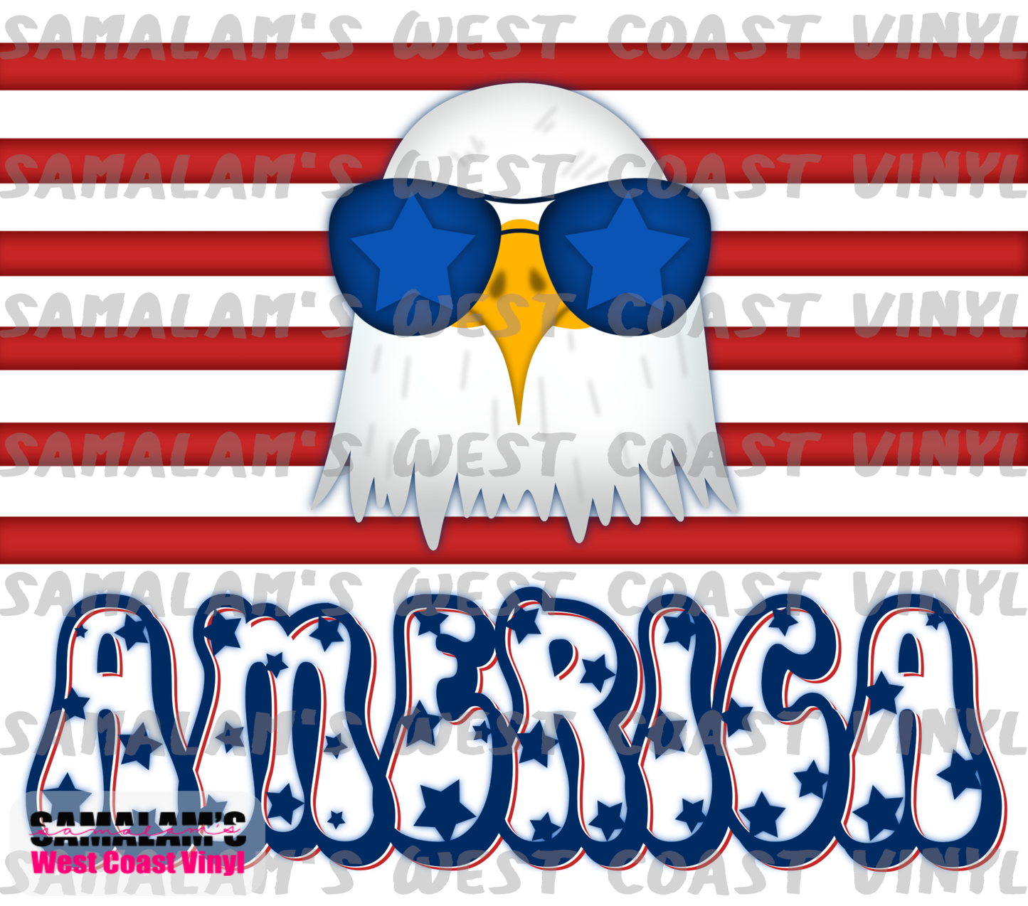America Eagle - Tumbler Wrap