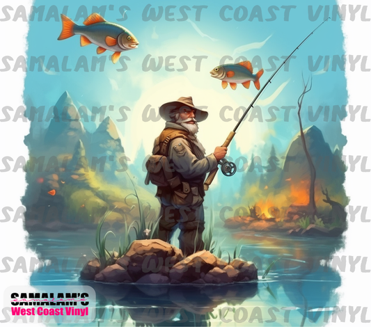 Fishing - 31 - Tumbler Wrap