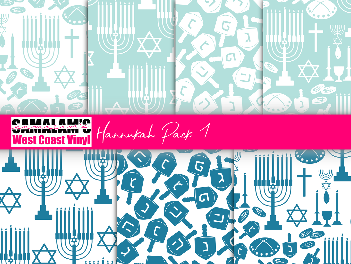 Hannukah - Pack 1 (Seamless)