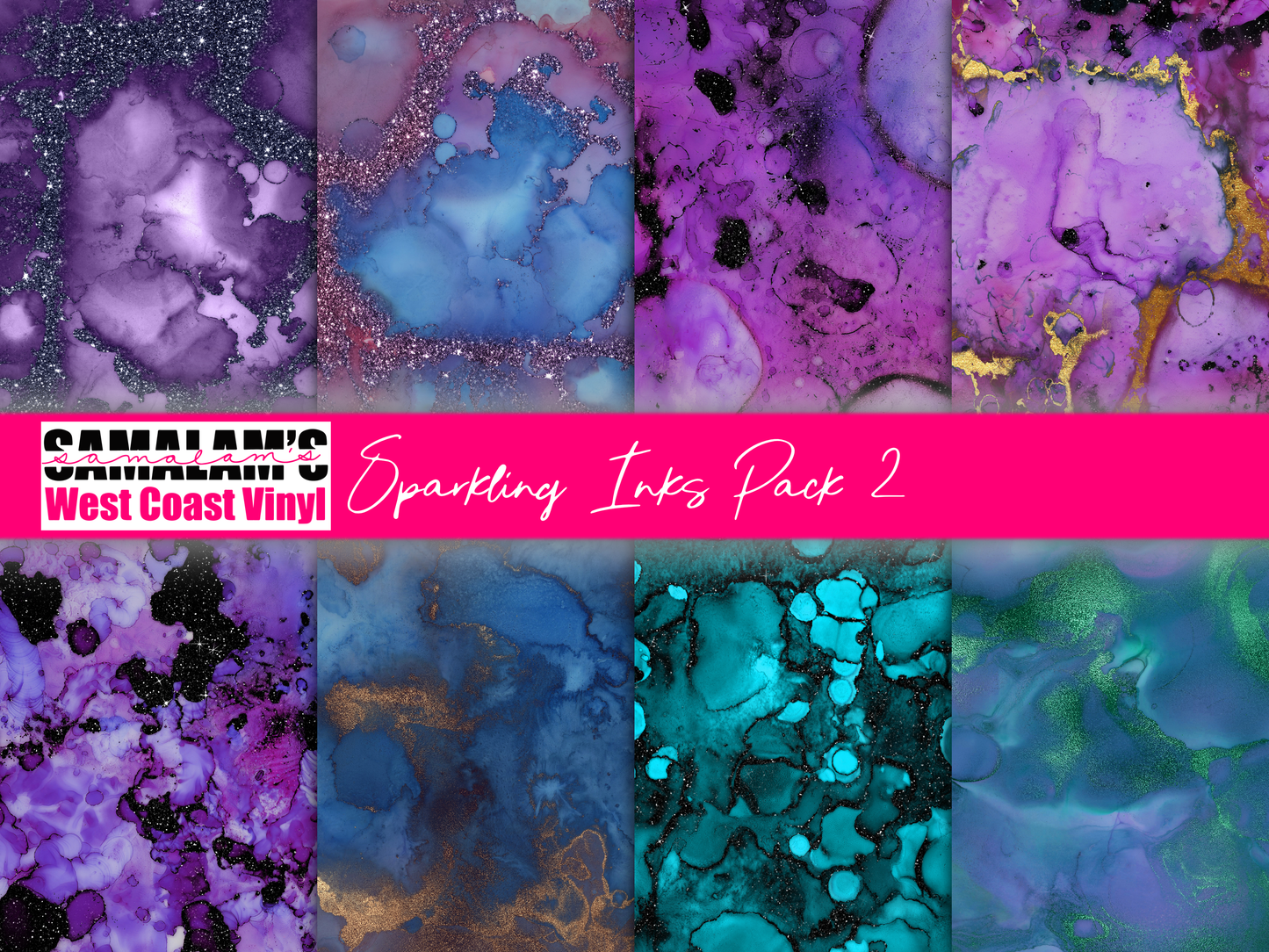 Sparkling Inks - Pack 2