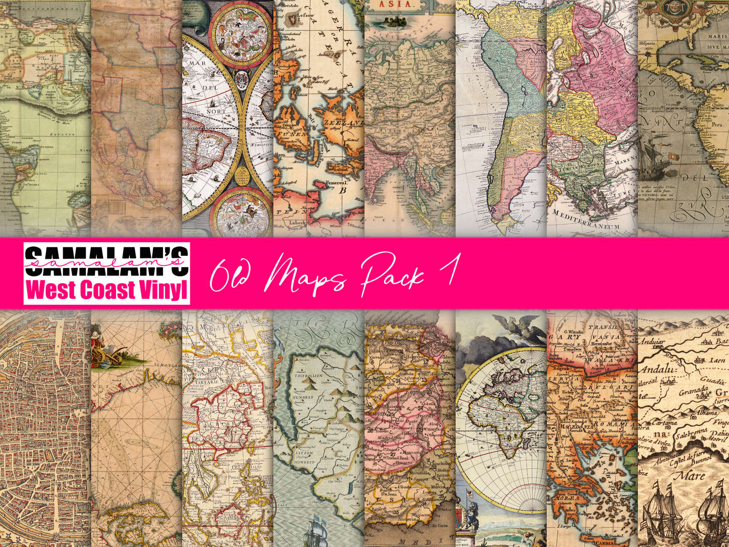 Old Maps - Pack 1