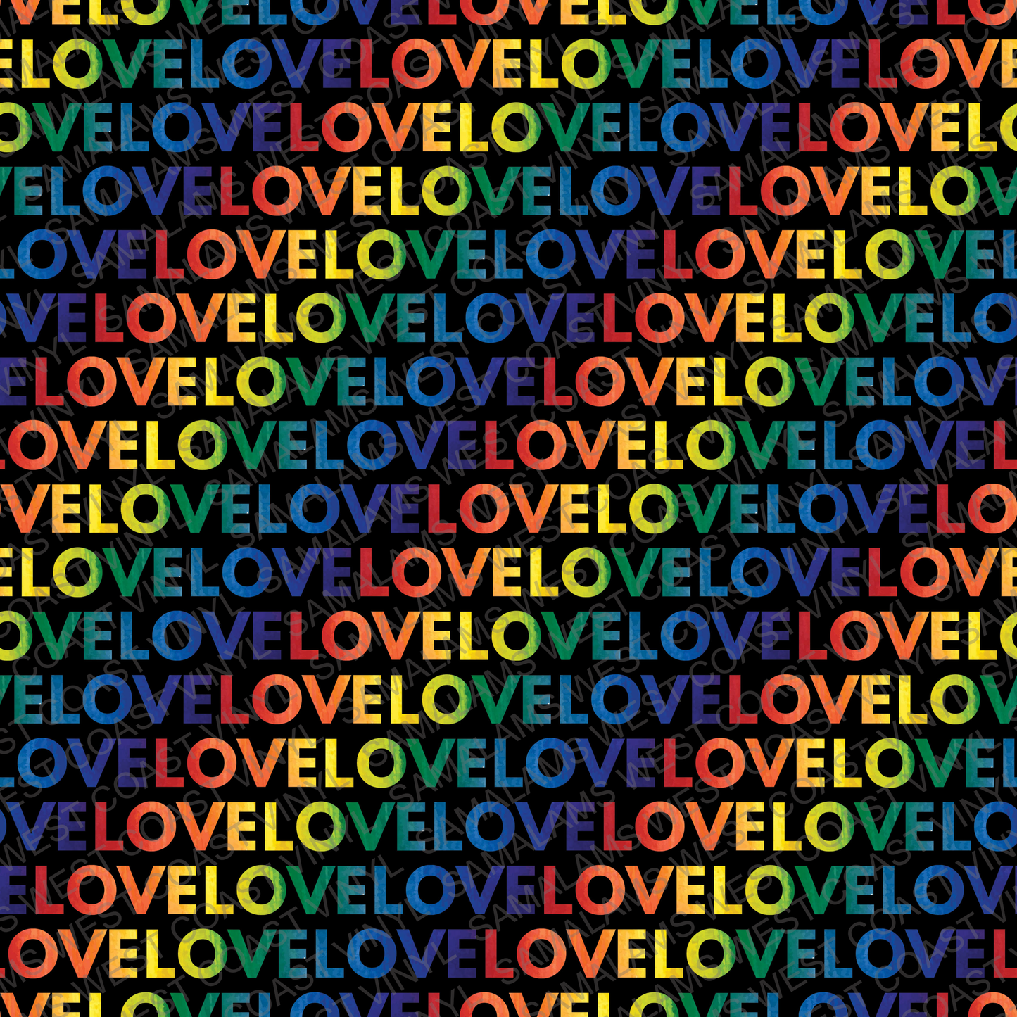Rainbow Love - Pack 2 (Seamless)
