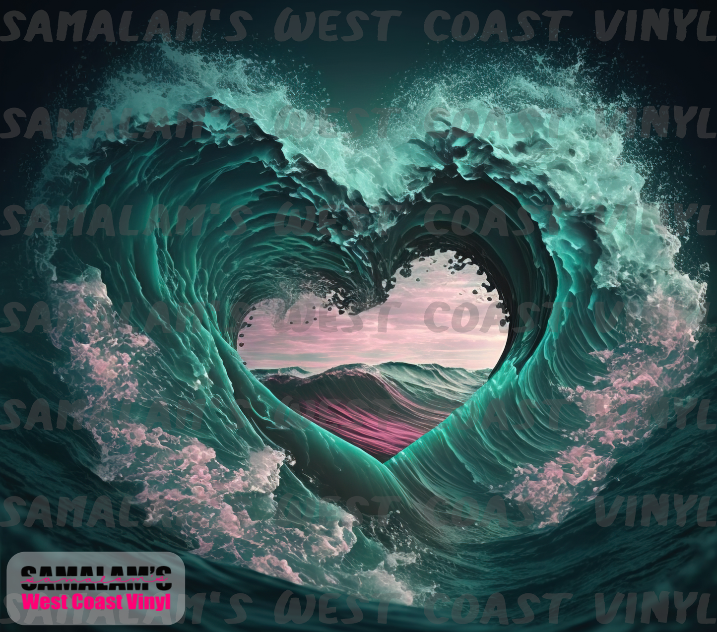 Fantasy Ocean of Love - 12 (Not Seamless) - Tumbler Wrap