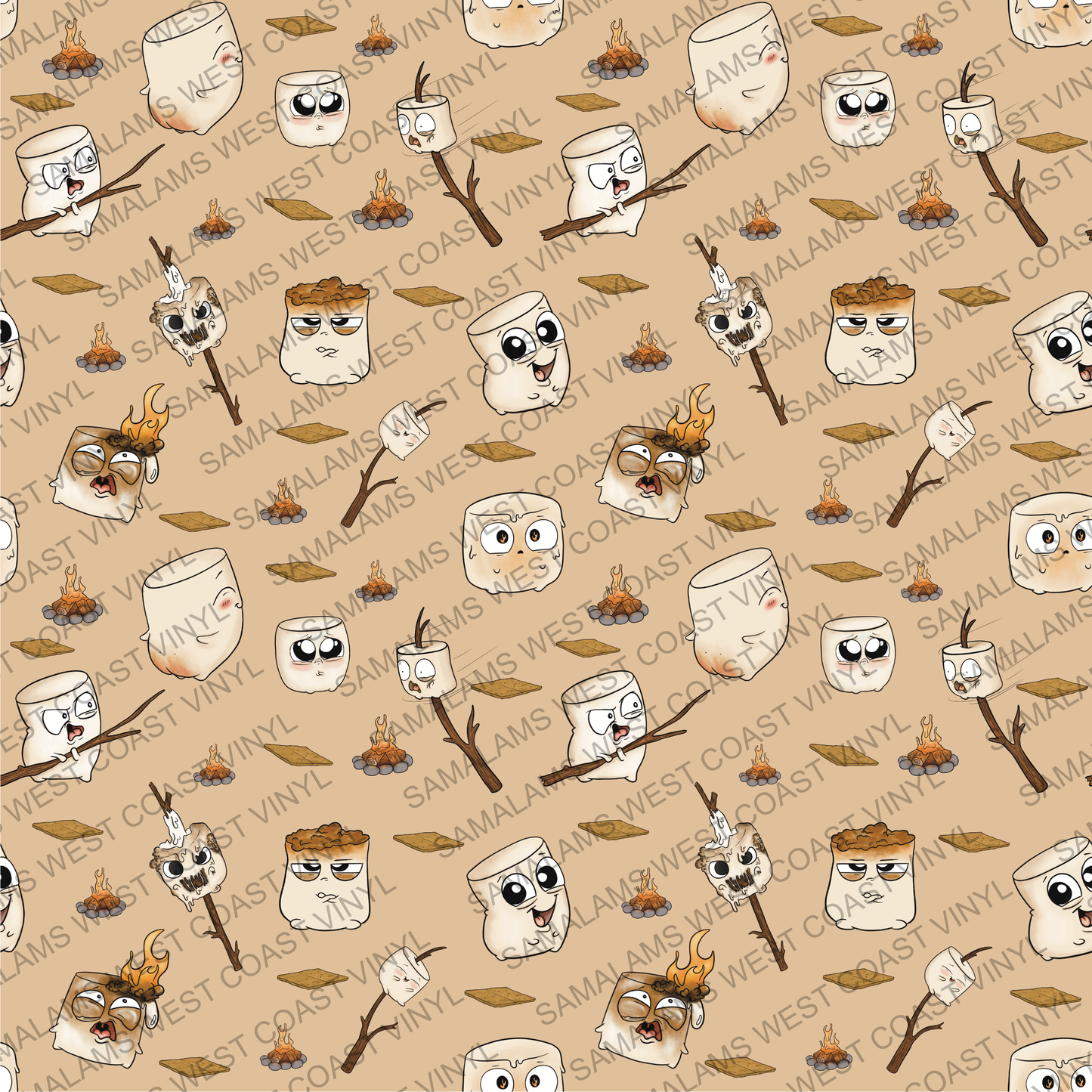 Toasted Marshmallows - Pack 1 (Seamless)
