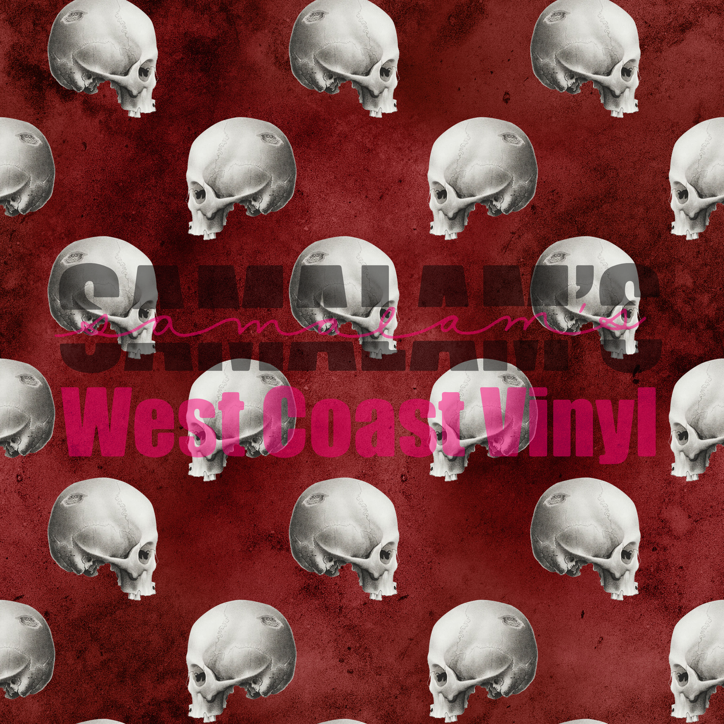 Skulls - Pack 5 (Seamless)
