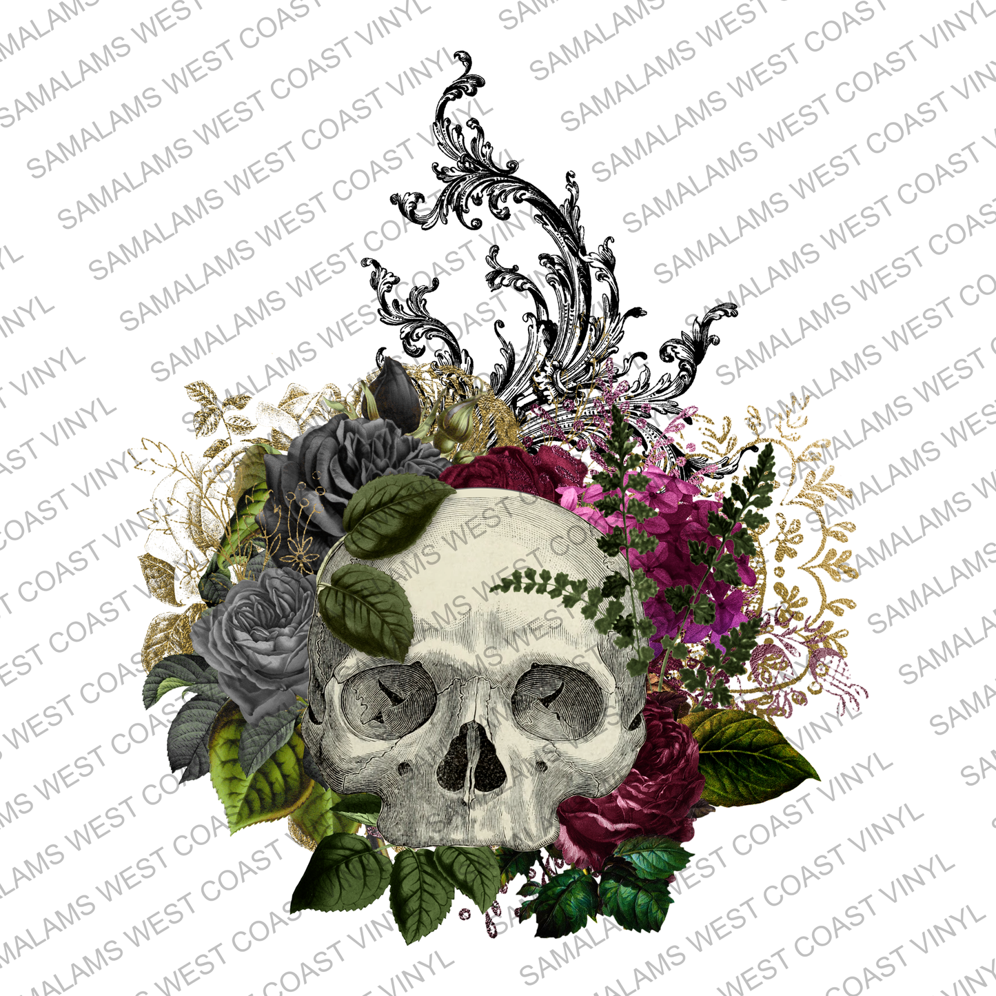 Floral Skulls - Pack 1
