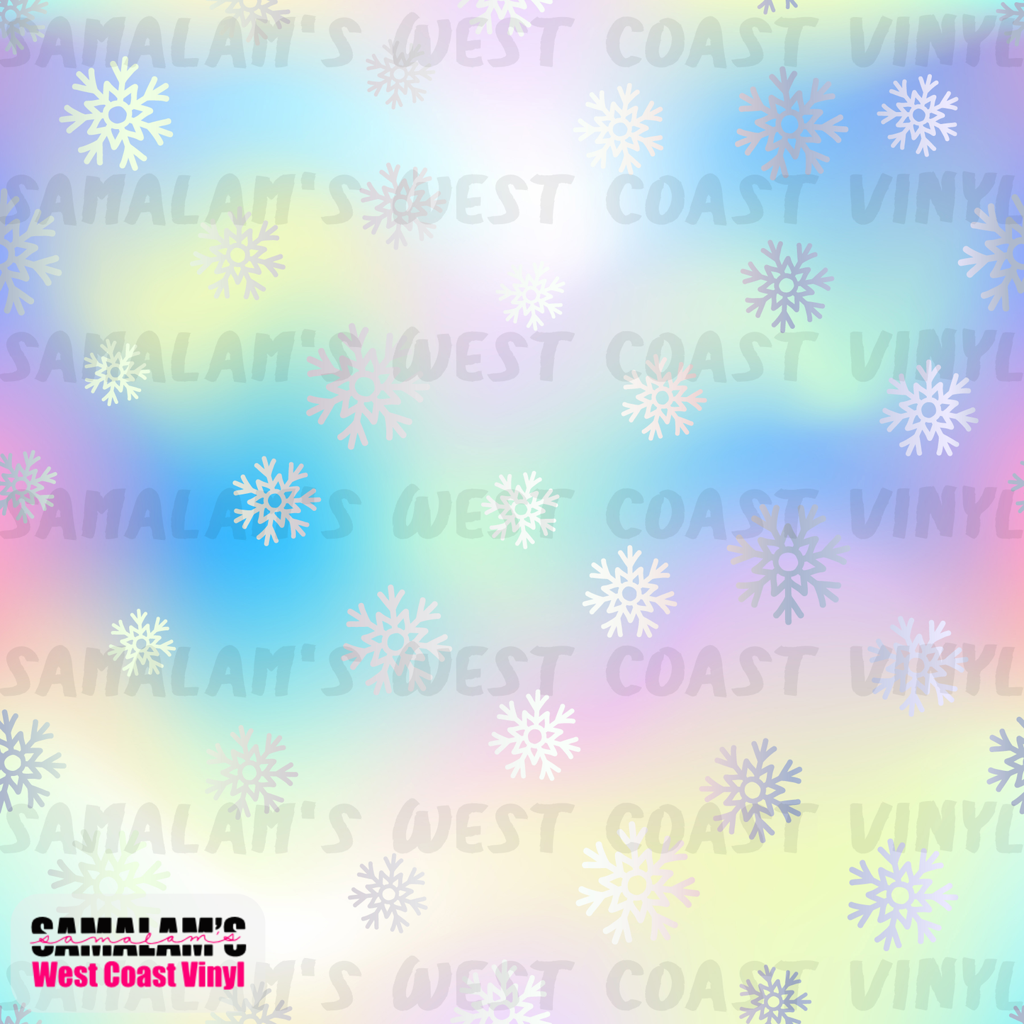 Iridescent Winter - 1 (Seamless)