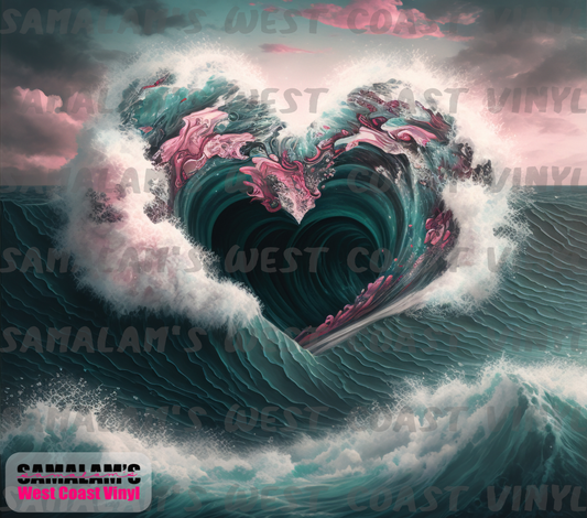 Fantasy Ocean of Love - 1 (Not Seamless) - Tumbler Wrap