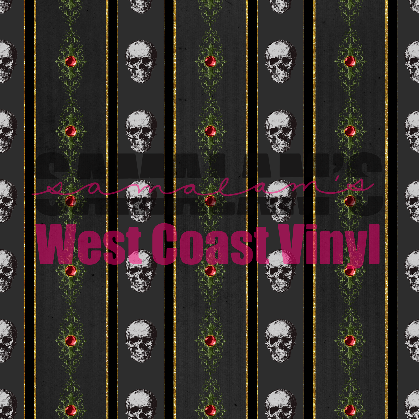 Gothic Christmas (Seamless) - Pack 1