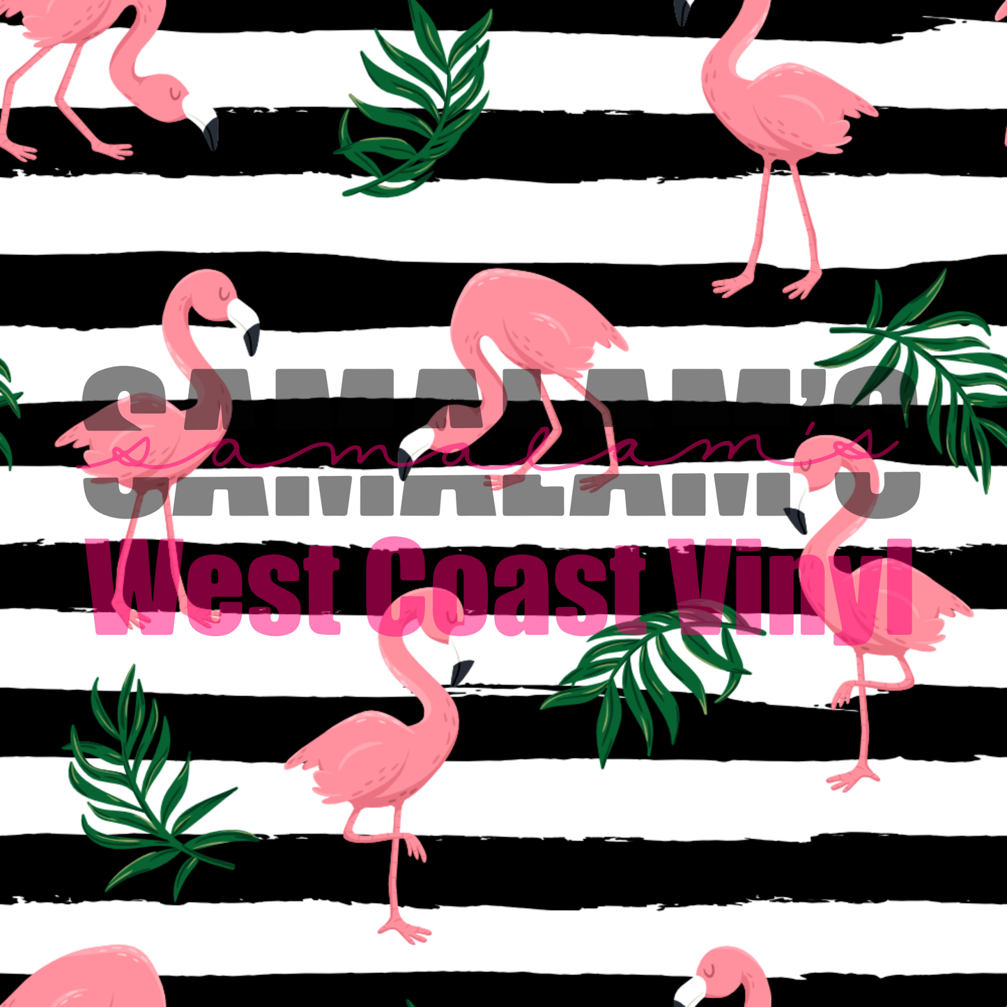 Flamingos - Pack 1 (Seamless)