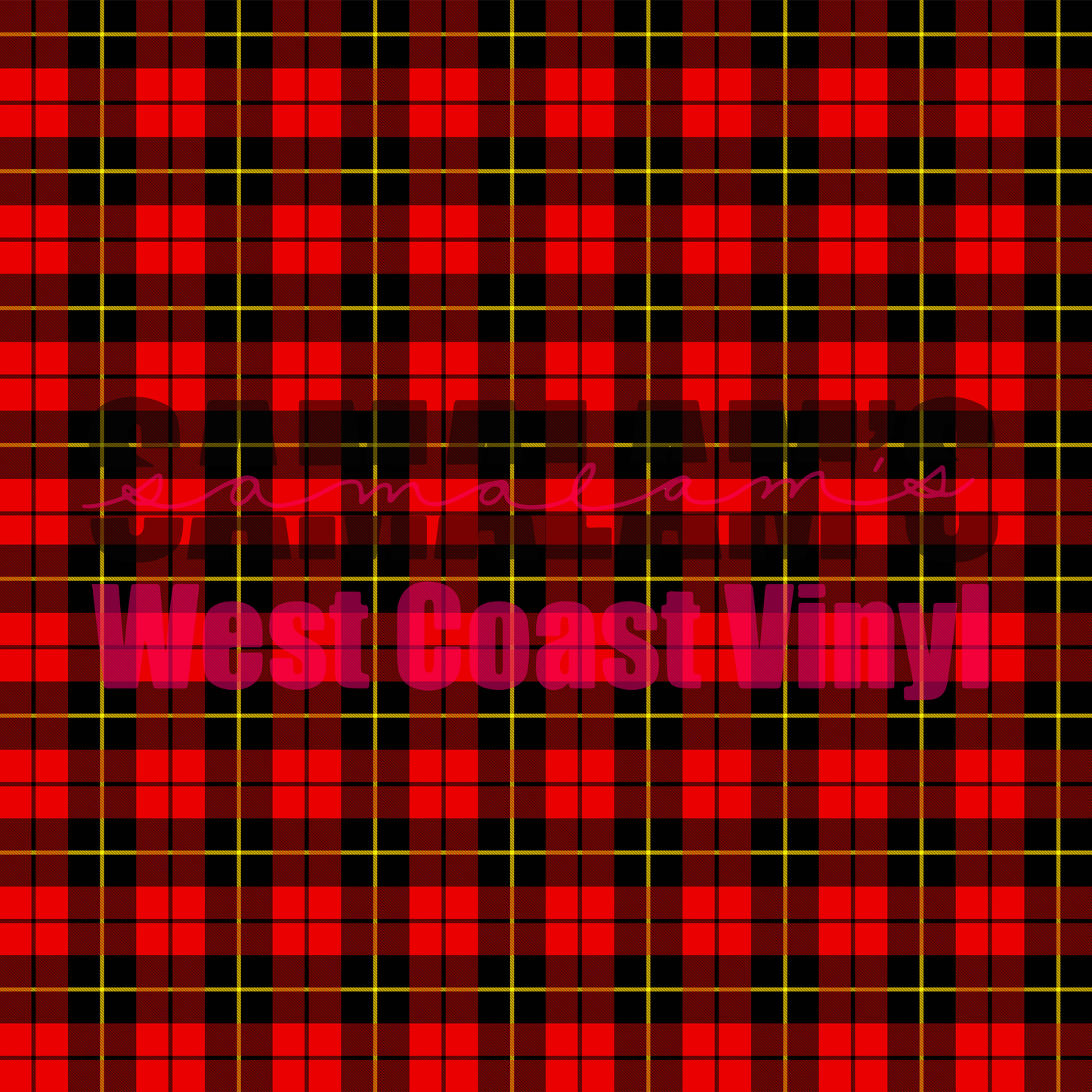 Red Plaid - Pack 1
