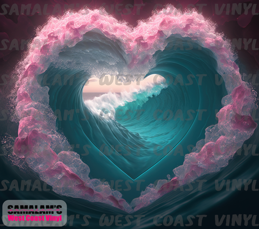 Fantasy Ocean of Love - 4 (Not Seamless) - Tumbler Wrap