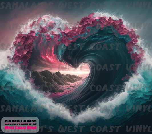 Fantasy Ocean of Love - 5 (Not Seamless) - Tumbler Wrap