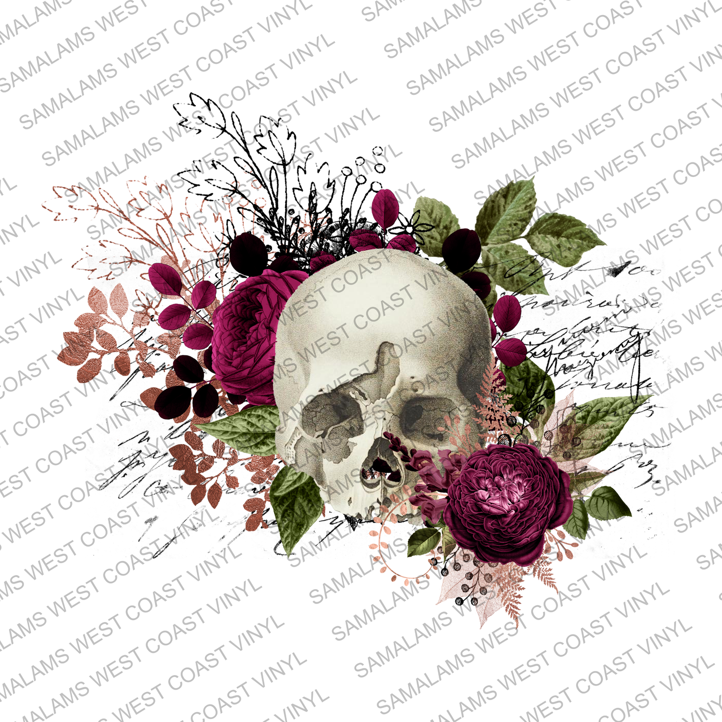 Floral Skulls - Pack 1