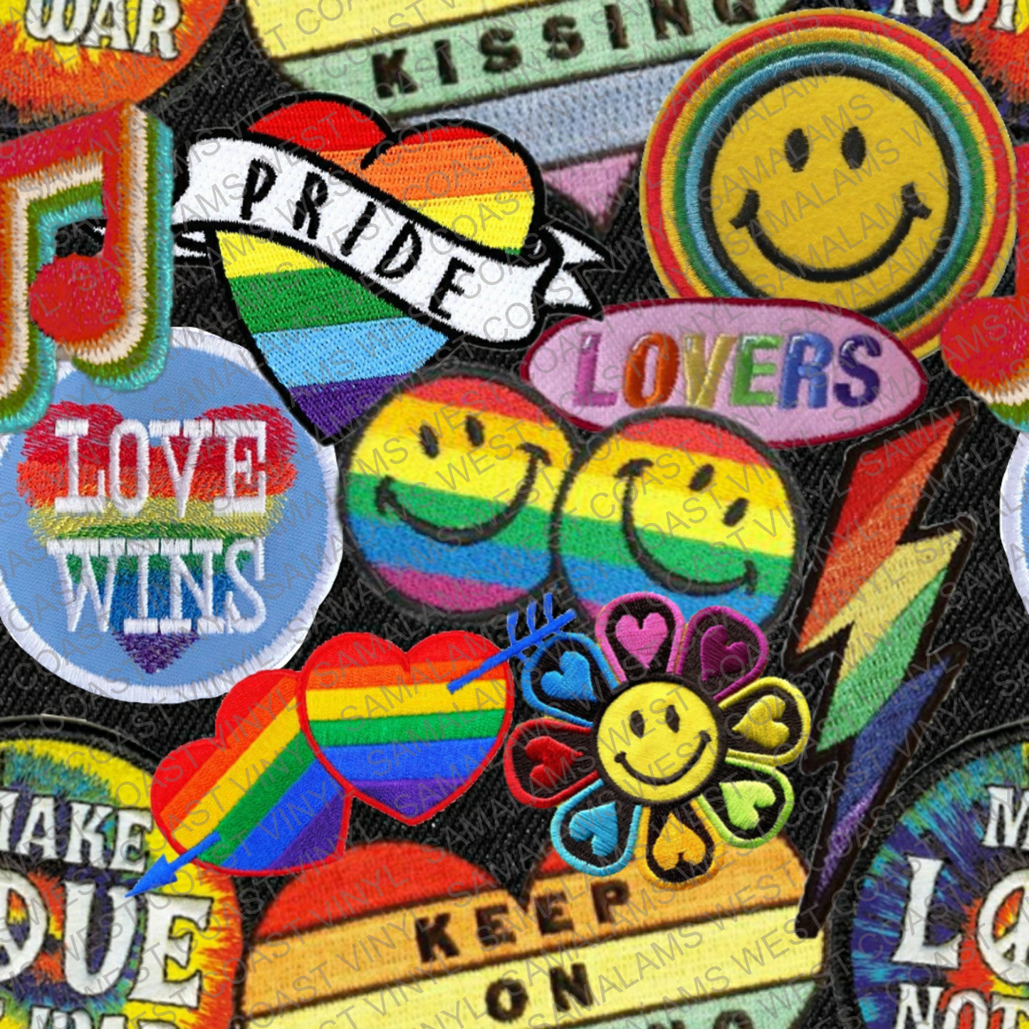 Rainbow Love - Pack 1 (Seamless)
