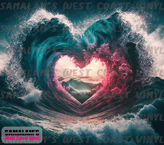 Fantasy Ocean of Love - 7 (Not Seamless) - Tumbler Wrap