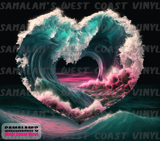 Fantasy Ocean of Love - 8 (Not Seamless) - Tumbler Wrap