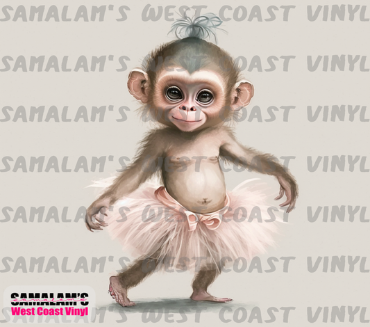 Baby Monkey Tutu - Tumbler Wrap