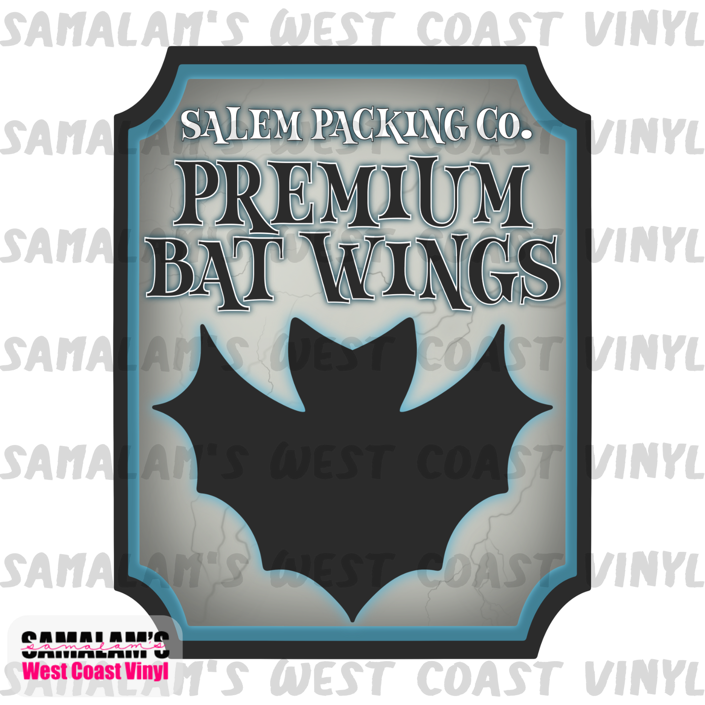 Bat Wing - Clear Cast Decal
