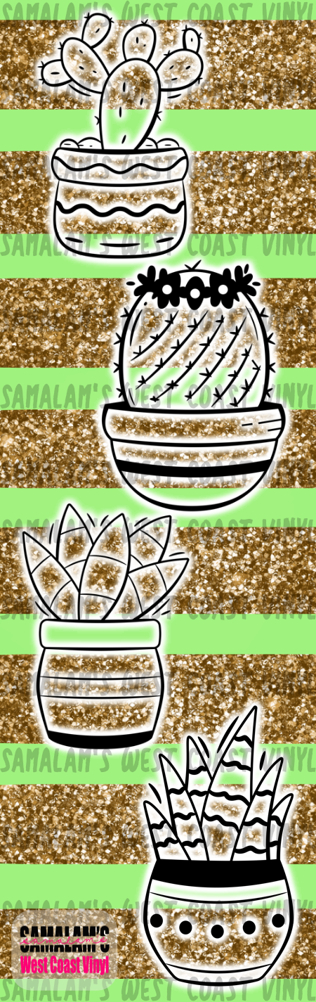 Cacti Stripes - Pen Wrap