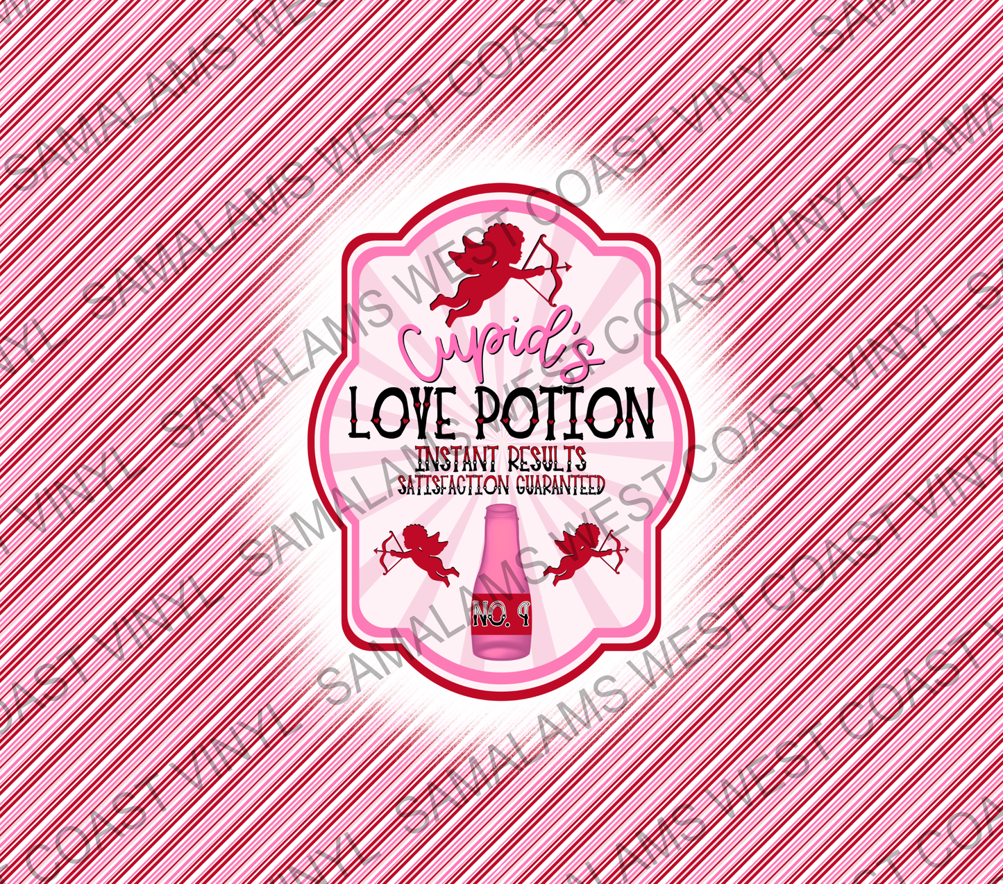 Cupid's Love Potion - Tumbler Wrap