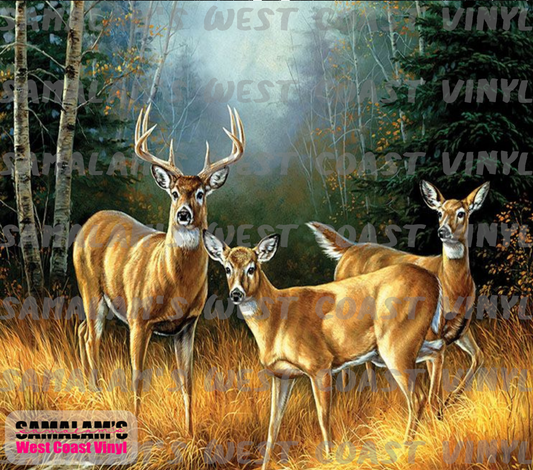 Deer - Forest - Tumbler Wrap