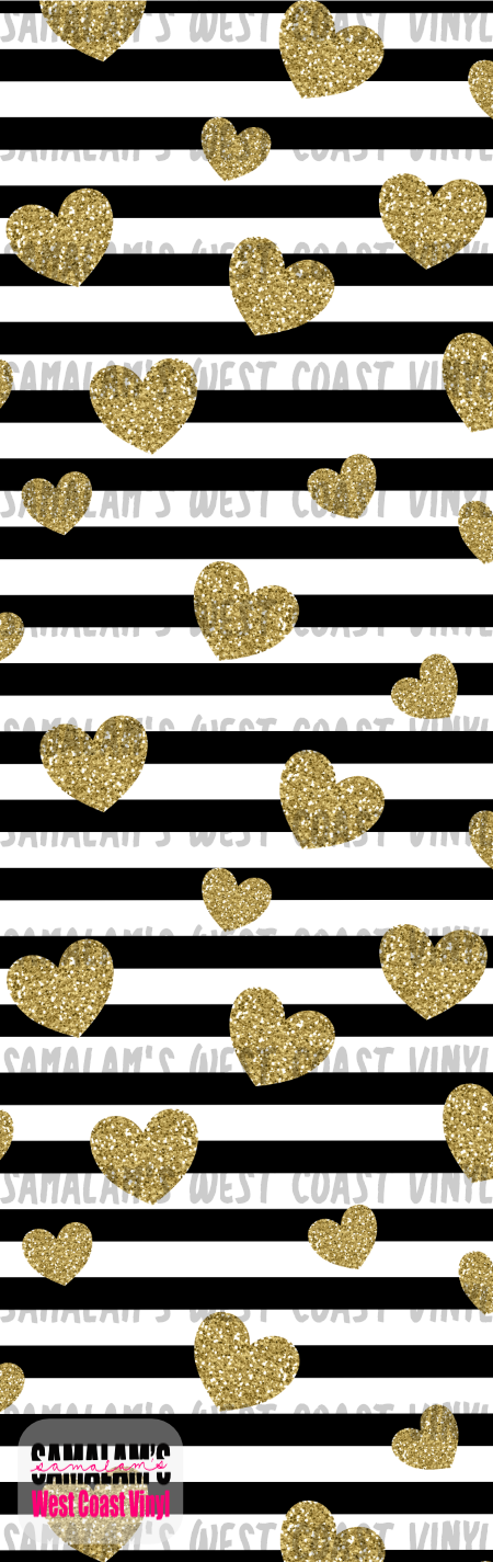 Golden Hearts - 1 - Pen Wrap