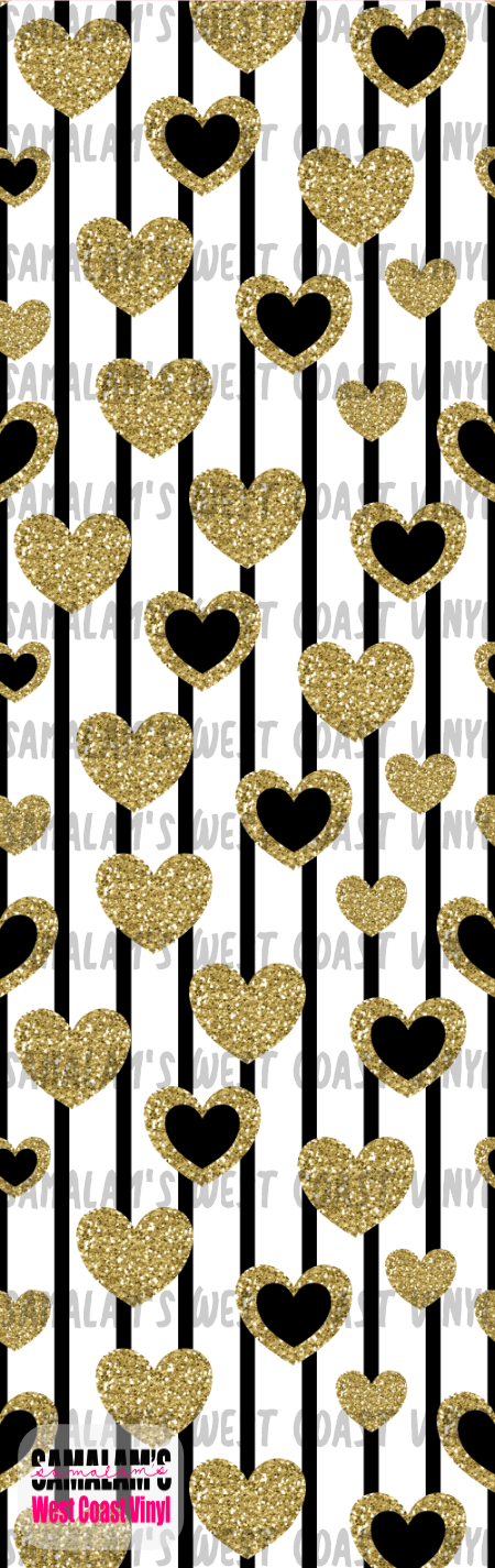 Golden Hearts - 2 - Pen Wrap