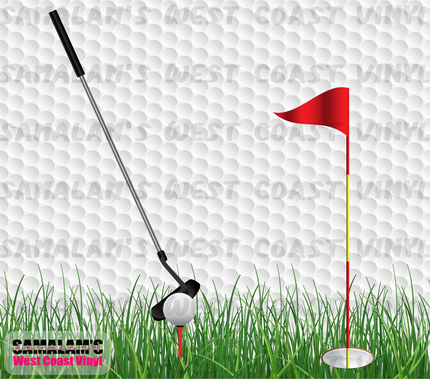 Golf - Club - Tumbler Wrap