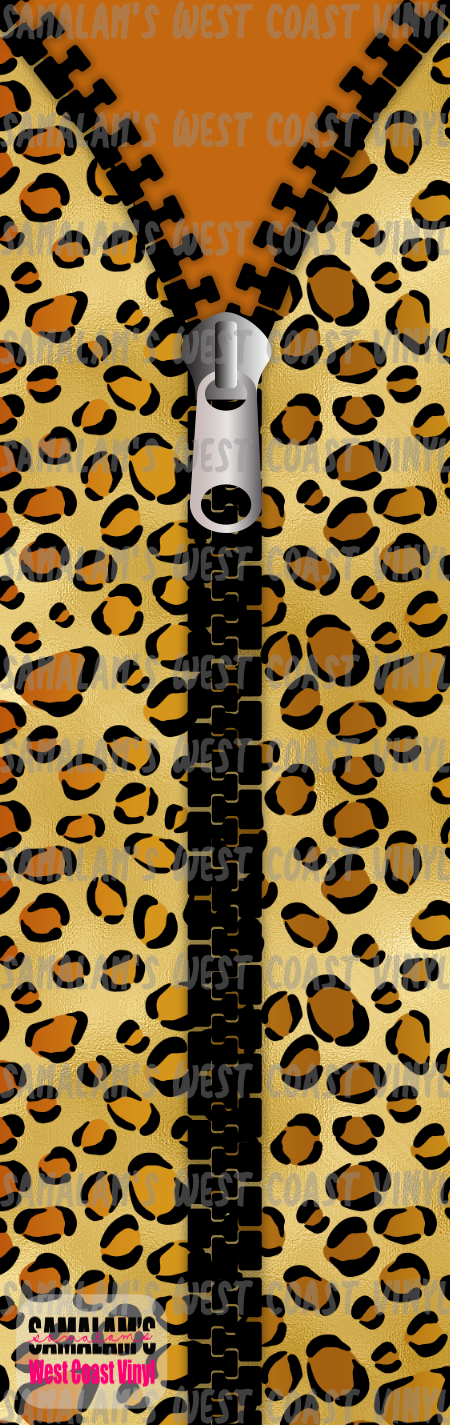 Leopard Print Zipper - 1 - Pen Wrap