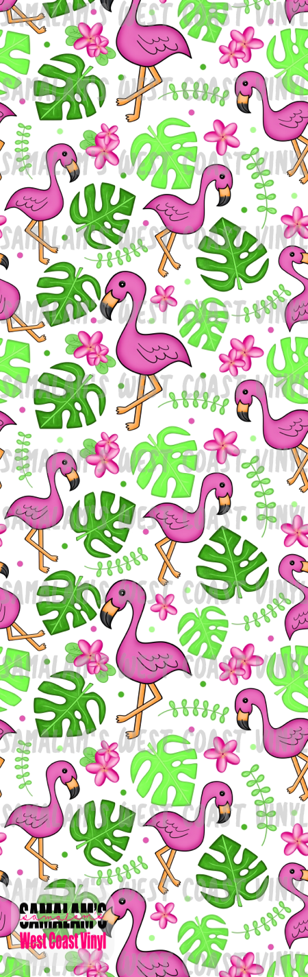 Monstera Flamingos - Pen Wrap