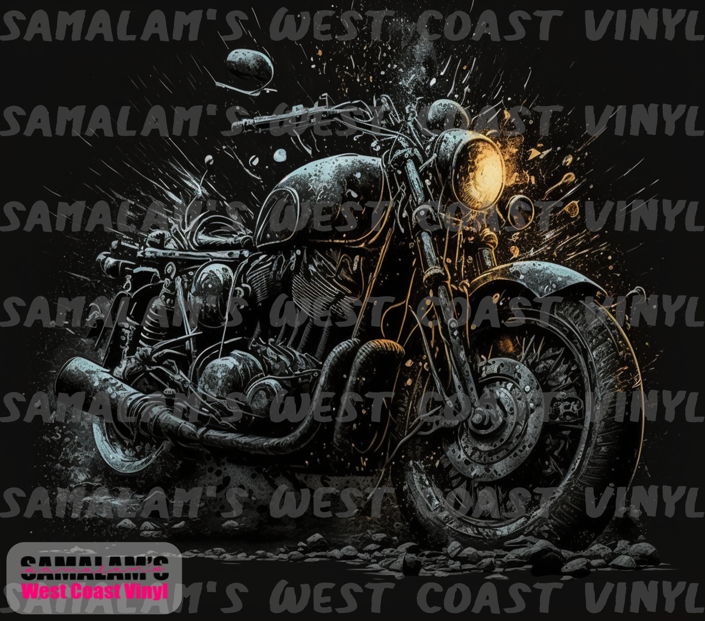Motorcycle - Tumbler Wrap