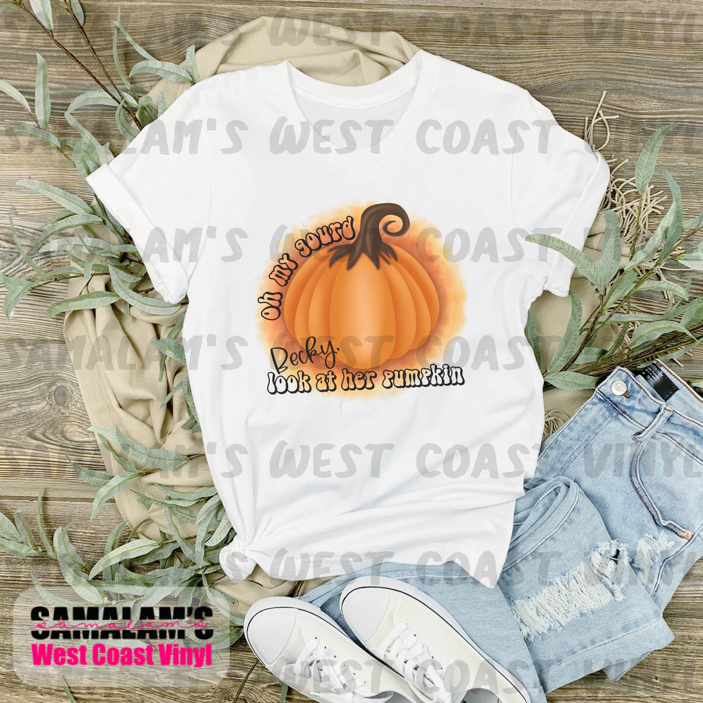 Oh My Gourd Becky - Sublimation Transfer