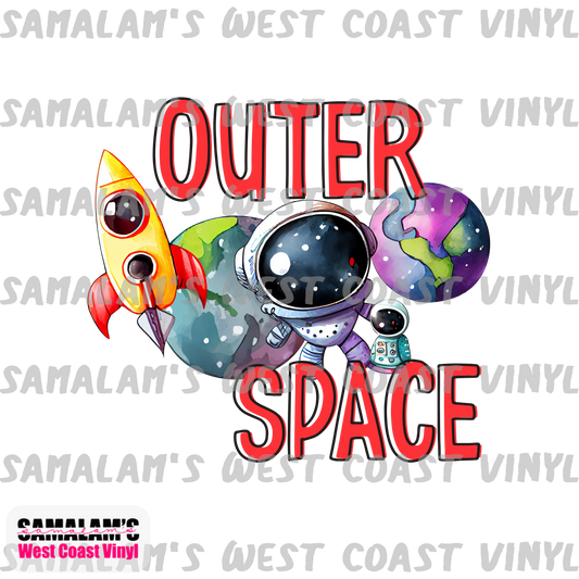 Outer Space - Sublimation Transfer