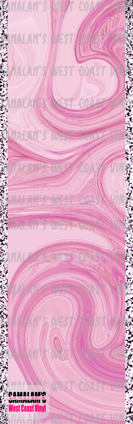Pink Swirl - Pen Wrap