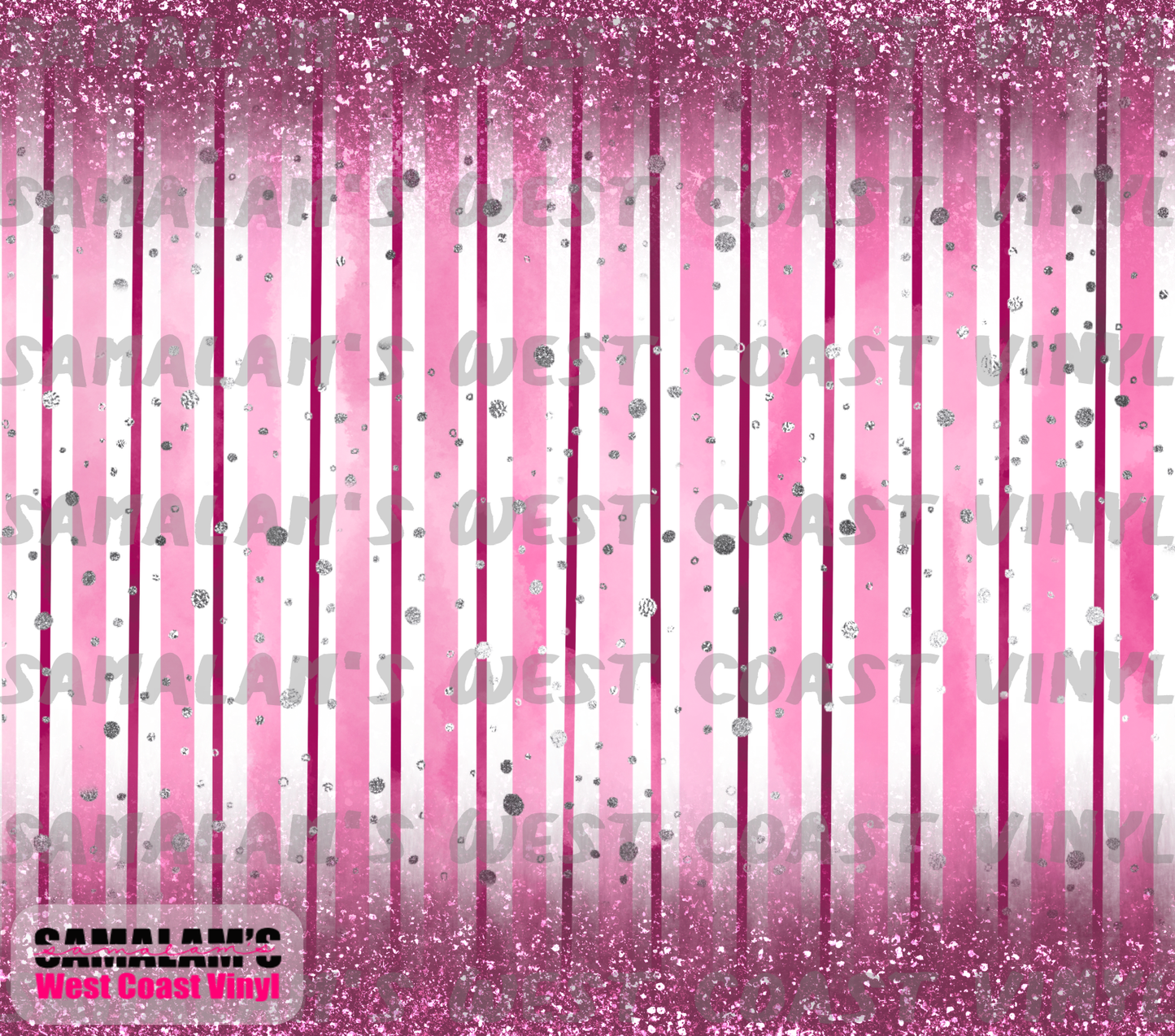 Pink Stripe - Tumbler Wrap