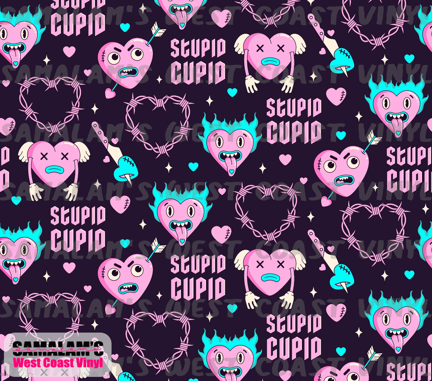 Stupid Cupid - Tumbler Wrap