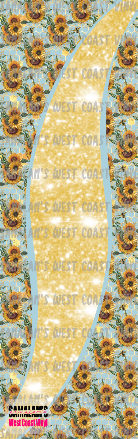 Sunflowers and Bees - Pen Wrap