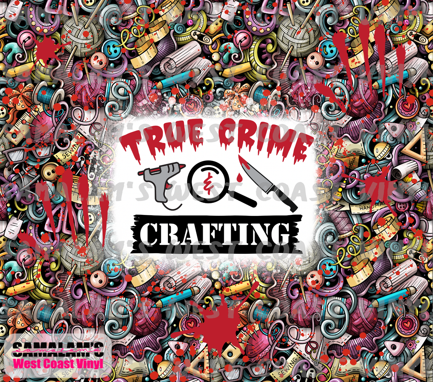 True Crime Crafting - Tumbler Wrap