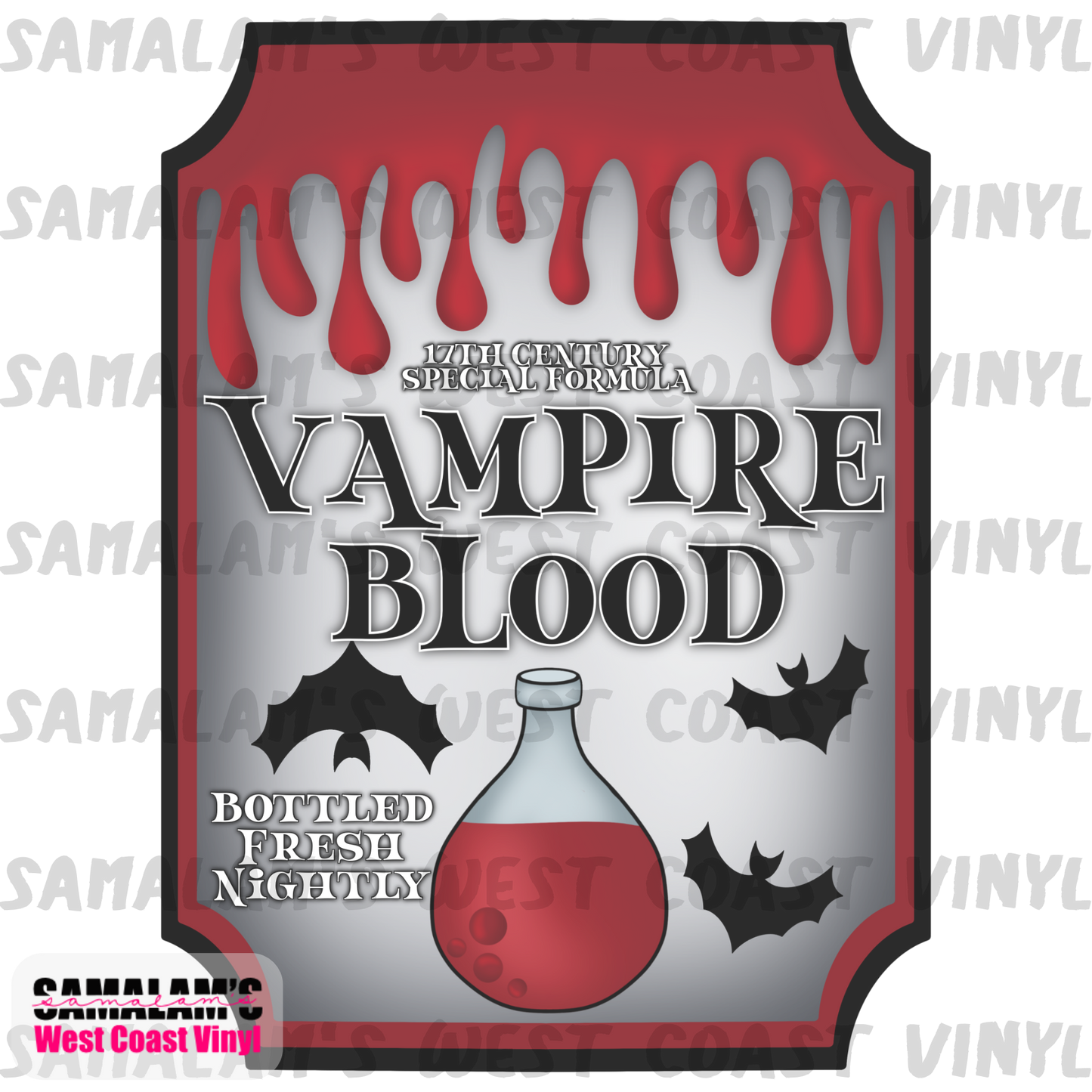 Vampire Blood - Clear Cast Decal