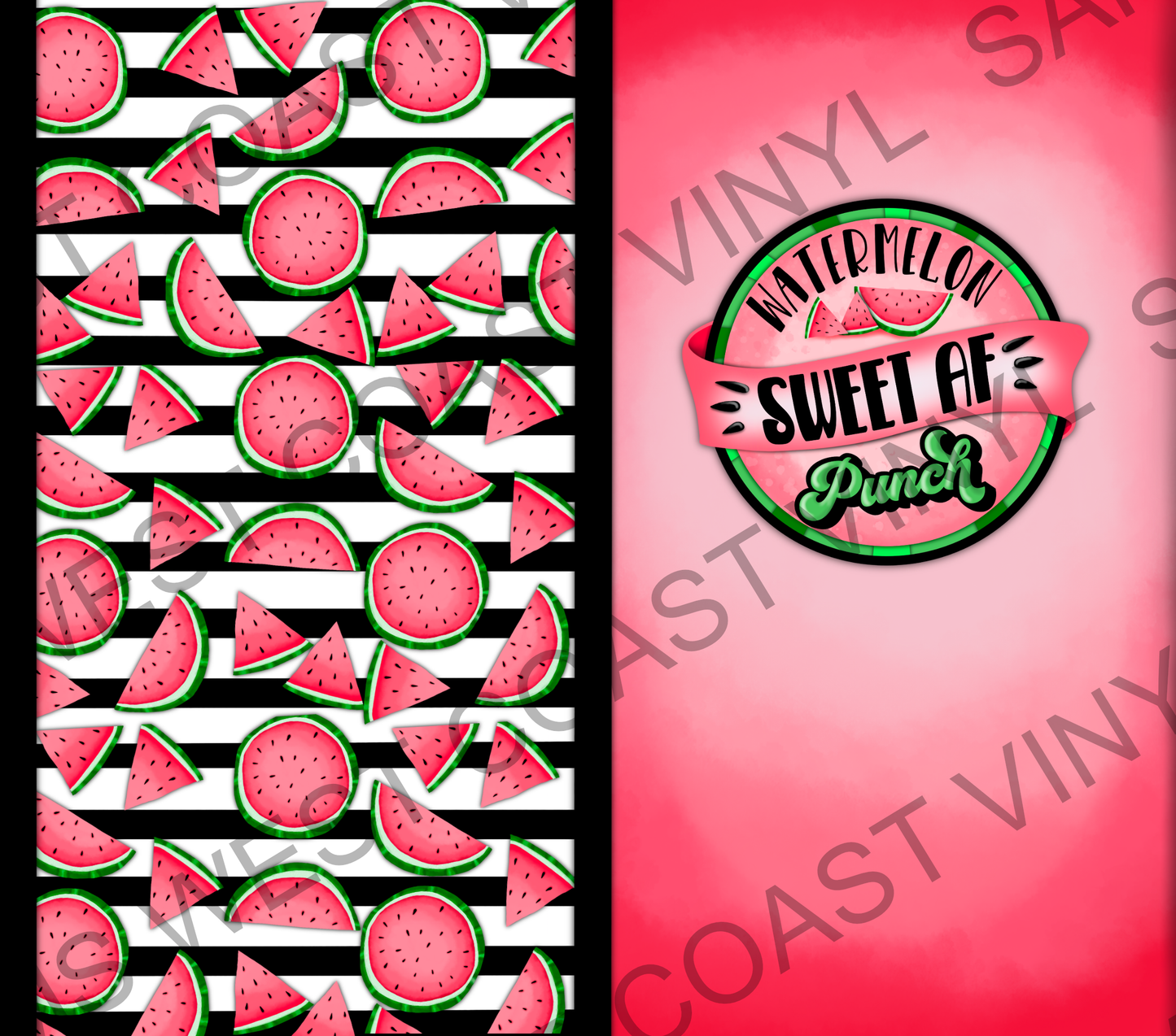 Watermelon Punch - Tumbler Wrap