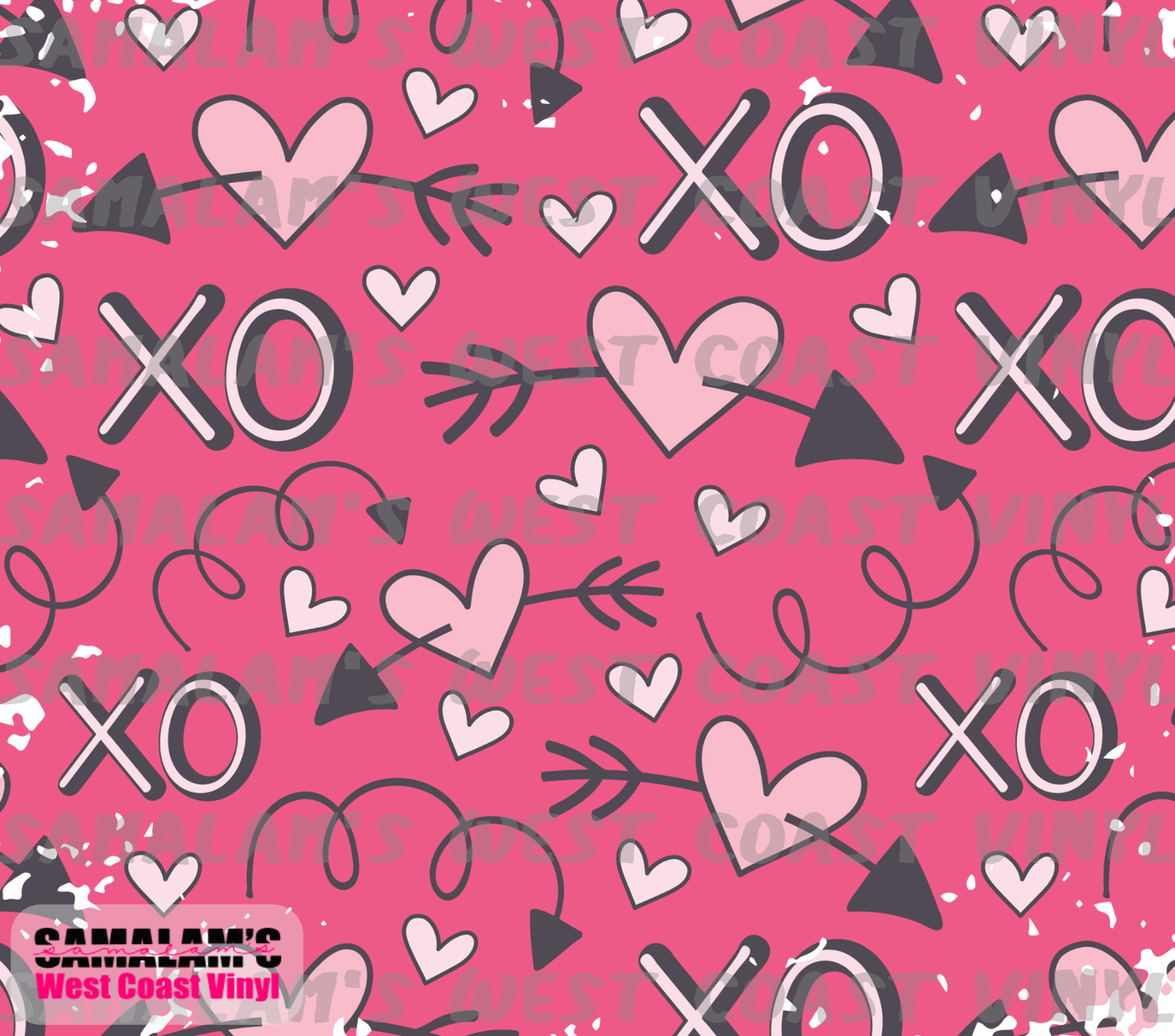 XO Pink Grey - Tumbler Wrap